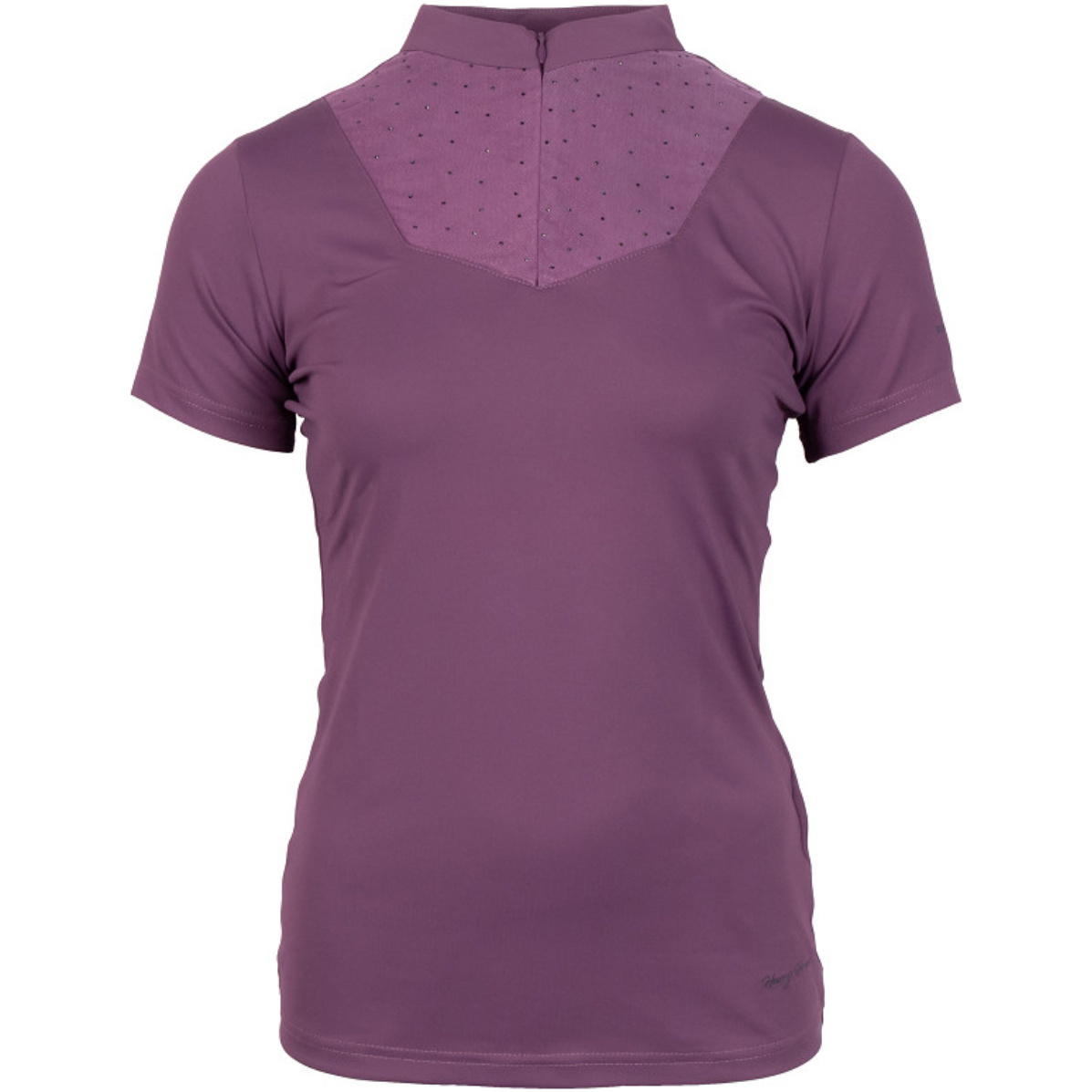 2026 Harrys Horse Damenhemd Denici Cavalli Purple Passion Mesh 26102492 - Purple Passion